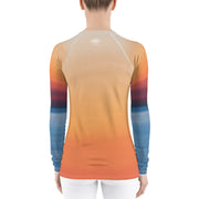 "Dawn on the Lake" Land & Sea Fitness Top