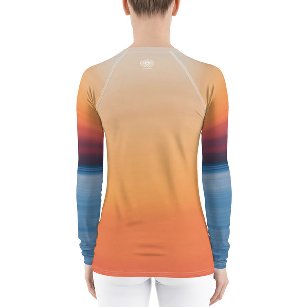 "Dawn on the Lake" Land & Sea Fitness Top