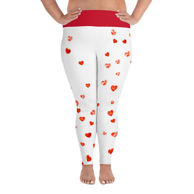 Happy Heart Plus Size Leggings