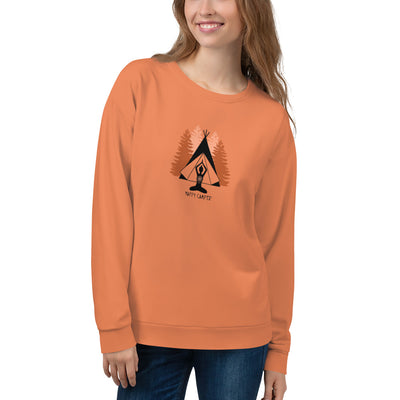 "Happy Camper" Pullover Fitness Sweatshirt