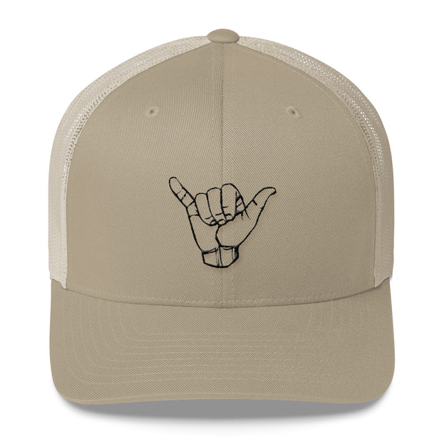 "Hang Loose" Retro Trucker Cap