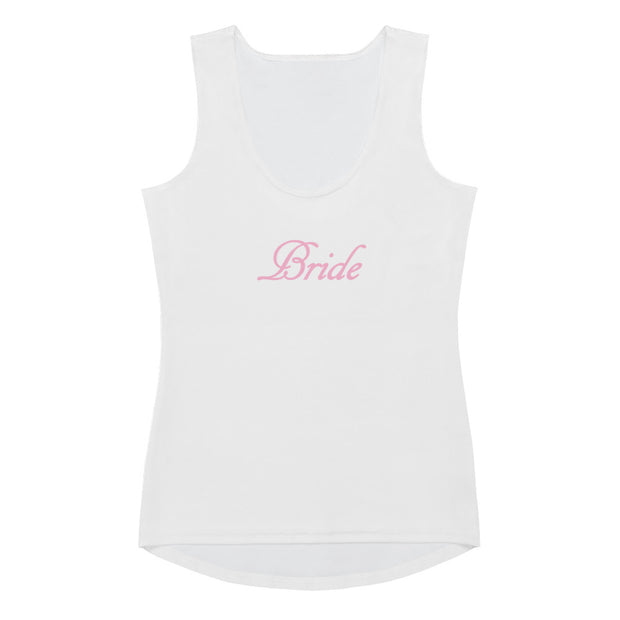 Pretty In Pink Bride Tank Top