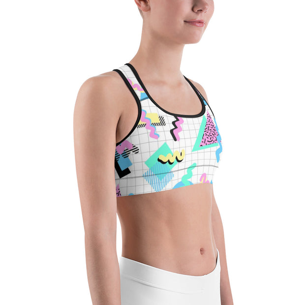 Synth Pop Sport Bra