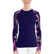 "Botanical Blooms" Land & Sea Fitness Top