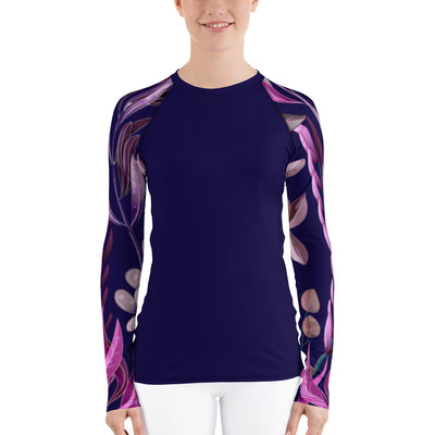 "Botanical Blooms" Land & Sea Fitness Top