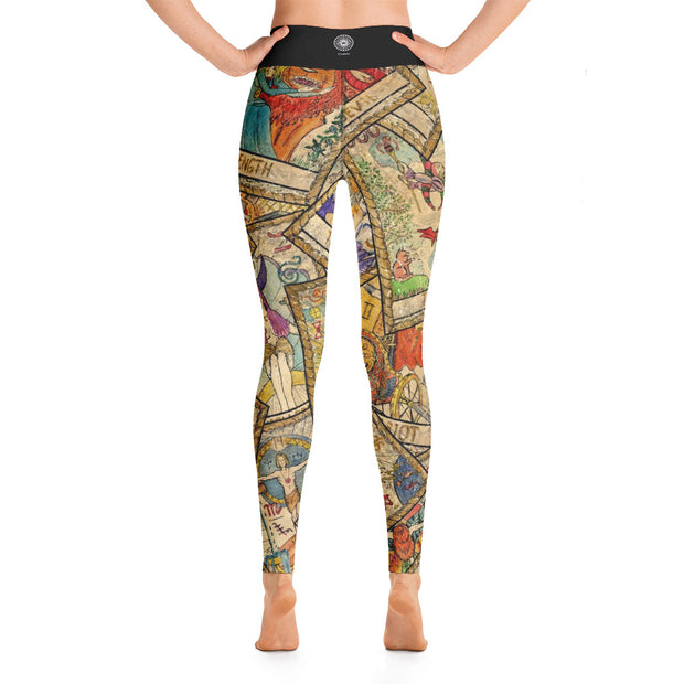 Activewear Athleisure Yoga Leggings similar to athleisure yoga leggings by Lululemon Athletica, Fabletics, Sweaty Betty, Under Armour, Nike, Nordstrom and Adidas for yoga, fitness, Pilates, workouts in moisture-wicking fabric, high fashion prints and bright colors for hiking, camping, surfing, running, swimming, snorkeling, and other outdoor activities as well as lounging, meditation, stretching and relaxing, all for the city girl