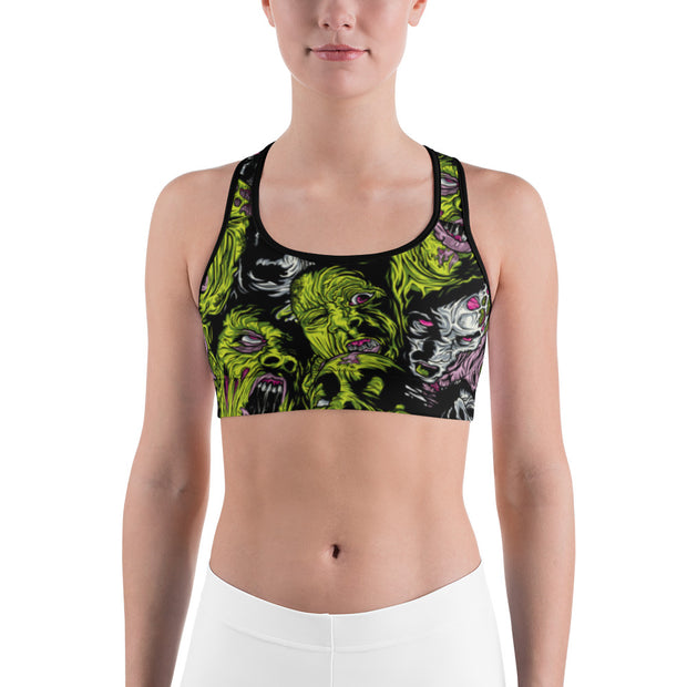 "Retro-Zombie" Fitness Bra