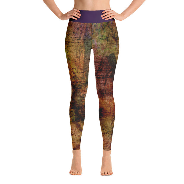 Activewear Athleisure Yoga Leggings similar to athleisure yoga leggings by Lululemon Athletica, Fabletics, Sweaty Betty, Under Armour, Nike, Nordstrom and Adidas for yoga, fitness, Pilates, workouts in moisture-wicking fabric, high fashion prints and bright colors for hiking, camping, surfing, running, swimming, snorkeling, and other outdoor activities as well as lounging, meditation, stretching and relaxing, all for the city girl