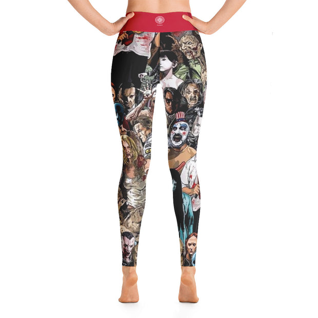 Activewear Athleisure Yoga Leggings similar to athleisure yoga leggings by Lululemon Athletica, Fabletics, Sweaty Betty, Under Armour, Nike, Nordstrom and Adidas for yoga, fitness, Pilates, workouts in moisture-wicking fabric, high fashion prints and bright colors for hiking, camping, surfing, running, swimming, snorkeling, and other outdoor activities as well as lounging, meditation, stretching and relaxing, all for the city girl