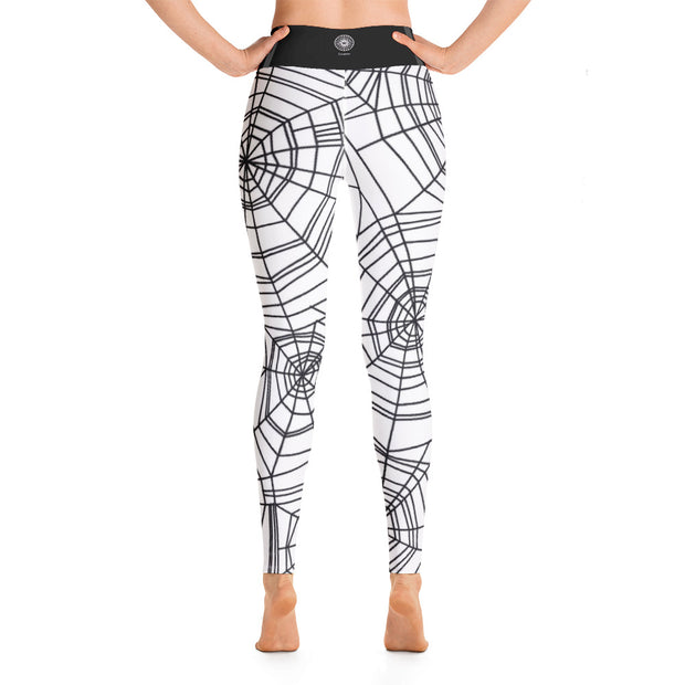 Activewear Athleisure Yoga Leggings similar to athleisure yoga leggings by Lululemon Athletica, Fabletics, Sweaty Betty, Under Armour, Nike, Nordstrom and Adidas for yoga, fitness, Pilates, workouts in moisture-wicking fabric, high fashion prints and bright colors for hiking, camping, surfing, running, swimming, snorkeling, and other outdoor activities as well as lounging, meditation, stretching and relaxing, all for the city girl
