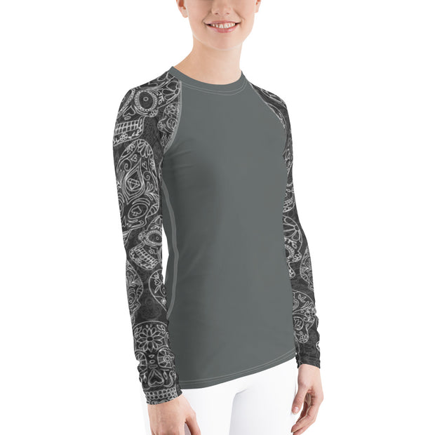 "Día De Los Muertos" Land & Sea Fitness Top