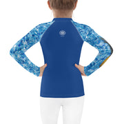 "Who Threw the Pineapple In the Pool?" Little Lady Fitness Rash Guard Top