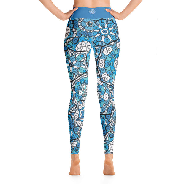 Pool Mosaic Yoga Leggings