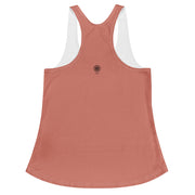LSB Racerback Fitness Tank Top in Crabapple