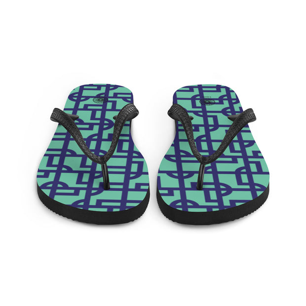 Snazzy Sinatra Flip-Flops