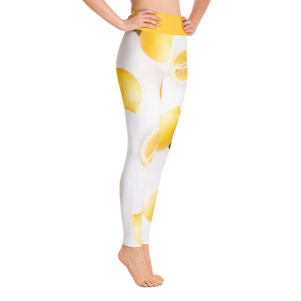 Lemonade Stand Yoga Leggings