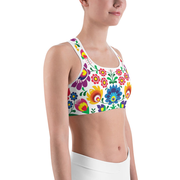 Kisses From Krakow Sports Bra