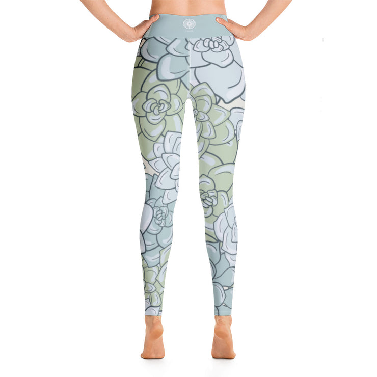 Palm Desert Bouquet Yoga Leggings