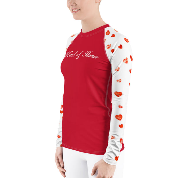 Happy Heart Maid of Honor Fitness Top