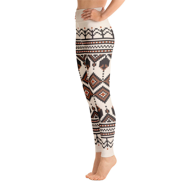 Activewear Athleisure Yoga Leggings similar to athleisure yoga leggings by Lululemon Athletica, Fabletics, Sweaty Betty, Under Armour, Nike, Nordstrom and Adidas for yoga, fitness, Pilates, workouts in moisture-wicking fabric, high fashion prints and bright colors for hiking, camping, surfing, running, swimming, snorkeling, and other outdoor activities as well as lounging, meditation, stretching and relaxing, all for the city girl