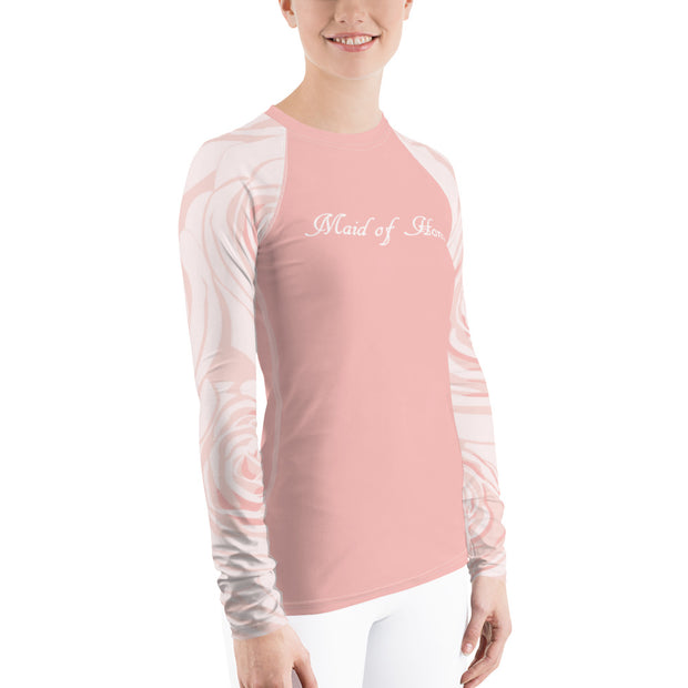 Blush Maid of Honor Fitness Top
