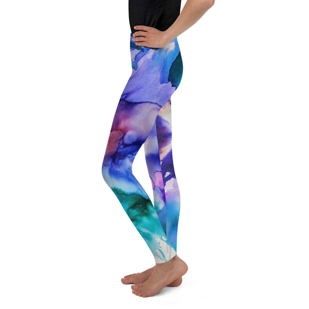 Bursting Canvas Young Lady Leggings