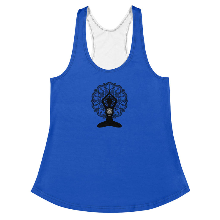 "Dahlia" Racerback Fitness Tank Top
