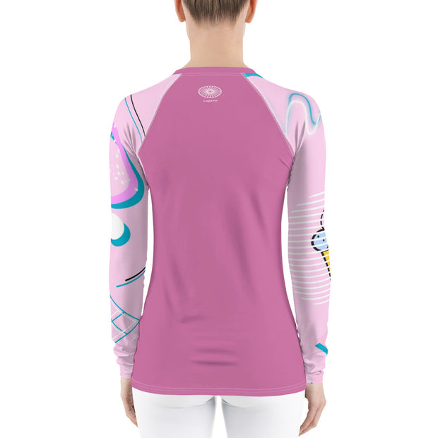 Pretty In Pink Fitness Top