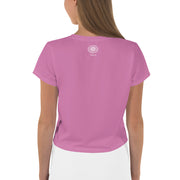 Pretty In Pink Crop Tee