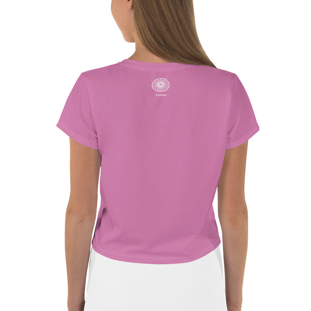 Pretty In Pink Crop Tee