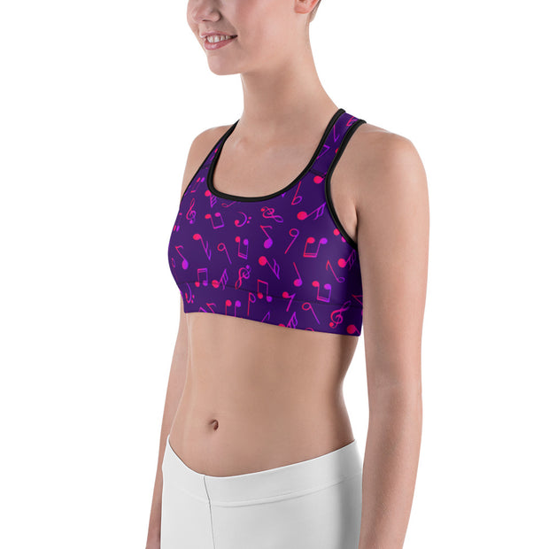 Purple Rhapsody Sports Bra
