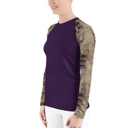 "Vintage Skulls" Land & Sea Fitness Top