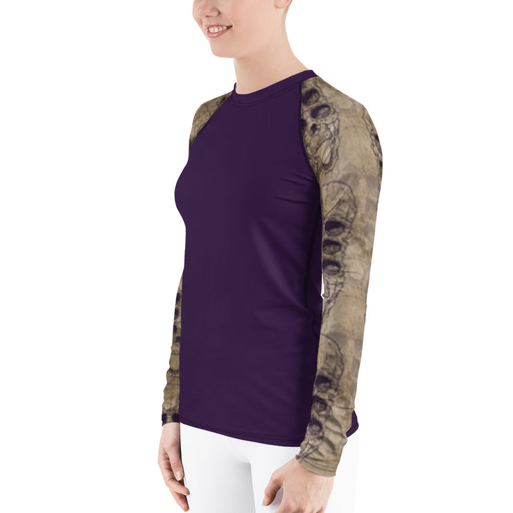 "Vintage Skulls" Land & Sea Fitness Top