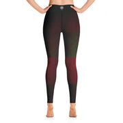 Activewear Athleisure Yoga Leggings similar to athleisure yoga leggings by Lululemon Athletica, Fabletics, Sweaty Betty, Under Armour, Nike, Nordstrom and Adidas for yoga, fitness, Pilates, workouts in moisture-wicking fabric, high fashion prints and bright colors for hiking, camping, surfing, running, swimming, snorkeling, and other outdoor activities as well as lounging, meditation, stretching and relaxing, all for the city girl