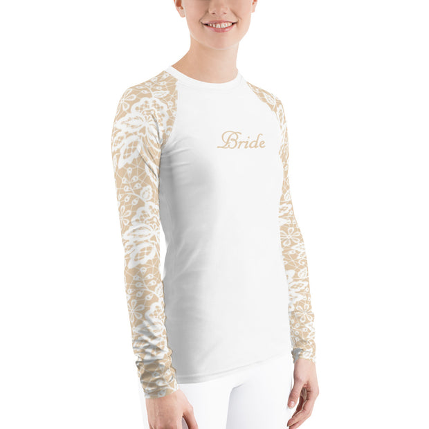 Love Lace Bride Fitness Top
