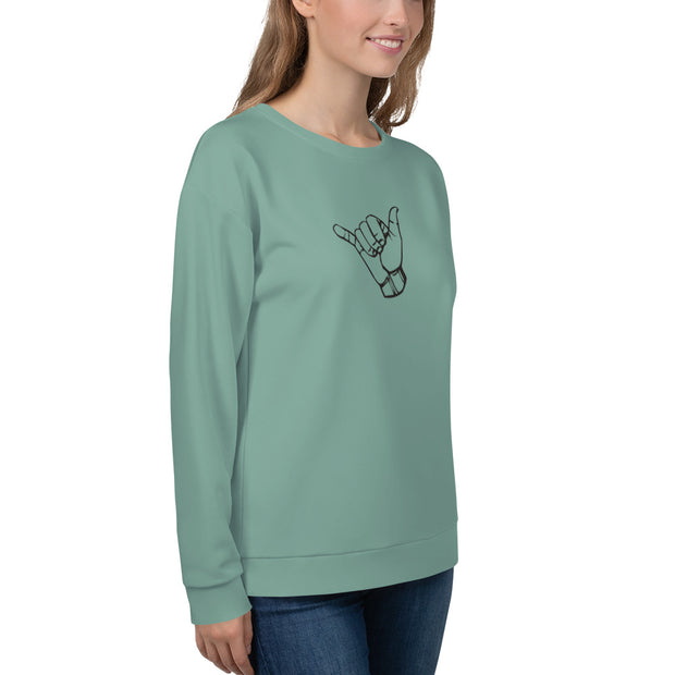 "Hang Loose" Pullover Fitness Sweatshirt