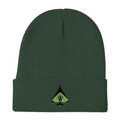 "Happy Camper" Cuffed Beanie