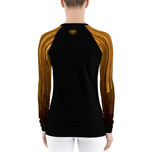 Gold Rain Fitness Top