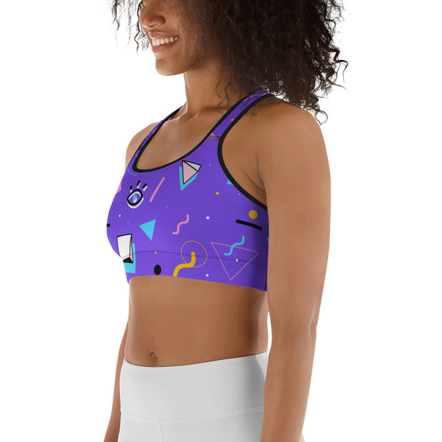 Sweatin' To The Oldies Sports Bra
