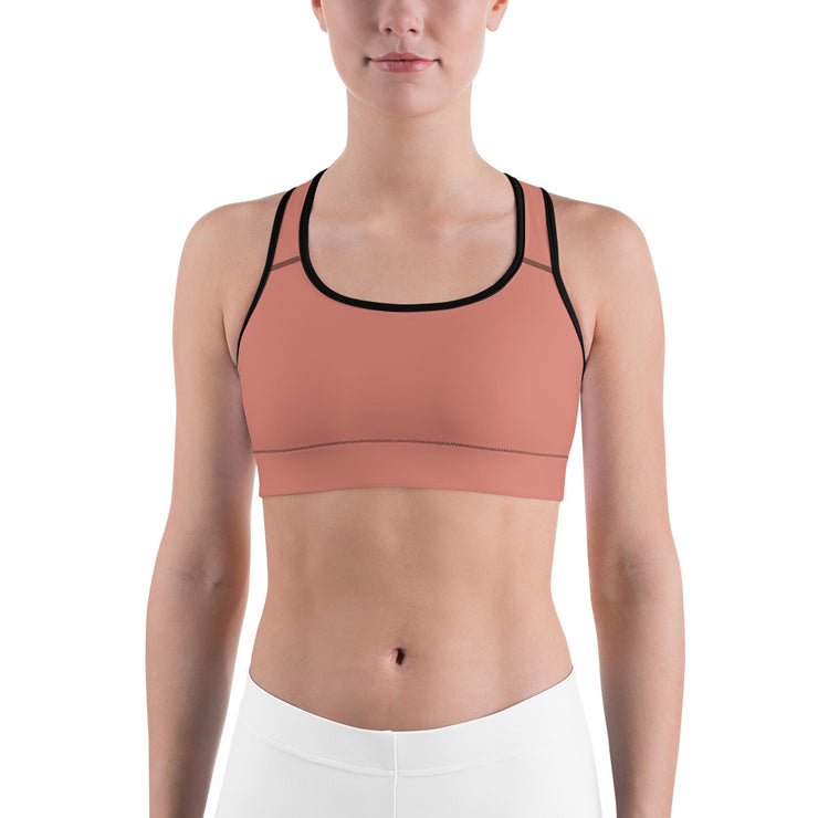 LSB Unpadded Fitness Bra in Crabapple