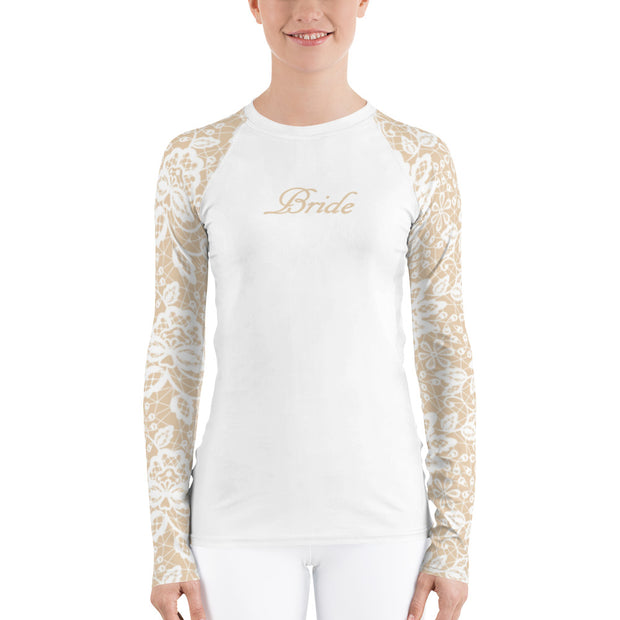 Love Lace Bride Fitness Top