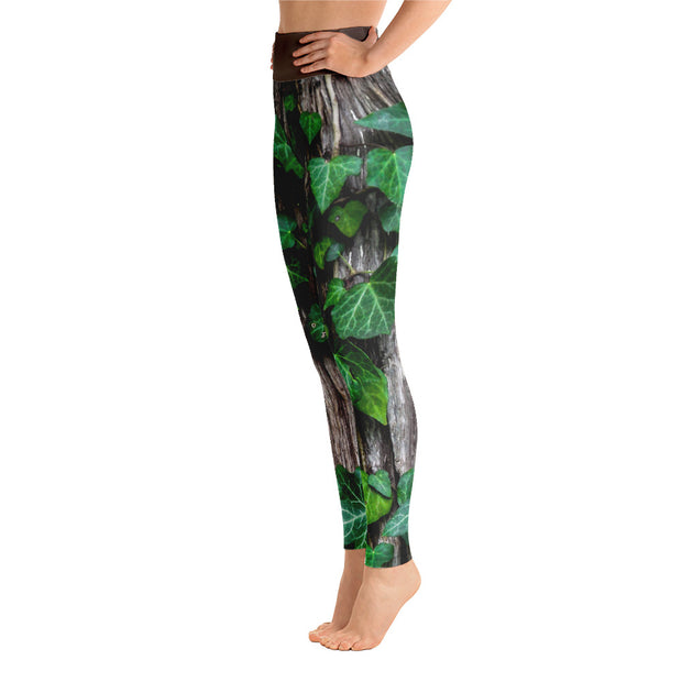 Vivacious Vines Yoga Leggings
