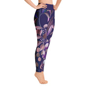 Activewear Athleisure Yoga Leggings similar to athleisure yoga leggings by Lululemon Athletica, Fabletics, Sweaty Betty, Under Armour, Nike and Adidas for yoga, fitness, Pilates, workouts in moisture-wicking fabric, high fashion prints and bright colors for hiking, camping, surfing, running, swimming, snorkeling, and other outdoor activities as well as lounging, meditation, stretching and relaxing, all for the city girl