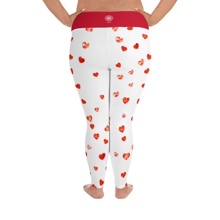Happy Heart Plus Size Leggings