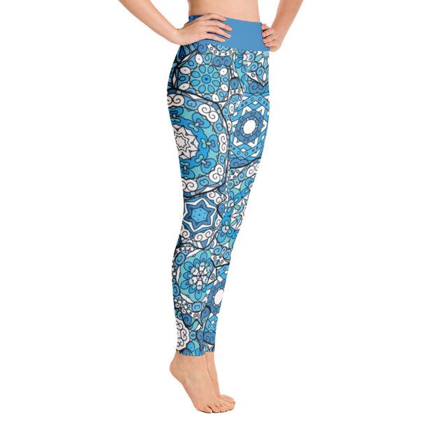 Pool Mosaic Yoga Leggings