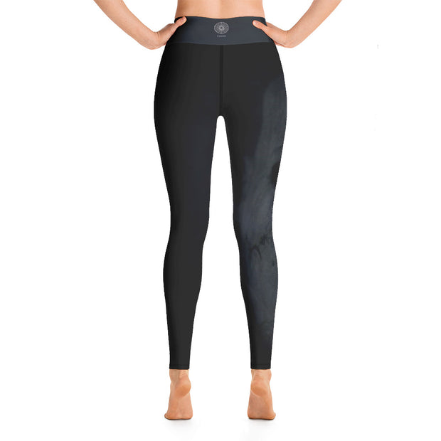 Activewear Athleisure Yoga Leggings similar to athleisure yoga leggings by Lululemon Athletica, Fabletics, Sweaty Betty, Under Armour, Nike, Nordstrom and Adidas for yoga, fitness, Pilates, workouts in moisture-wicking fabric, high fashion prints and bright colors for hiking, camping, surfing, running, swimming, snorkeling, and other outdoor activities as well as lounging, meditation, stretching and relaxing, all for the city girl