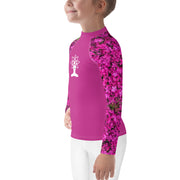 "Jane Fell In the Flower Garden....Again" Little Lady Fitness Rash Guard Top