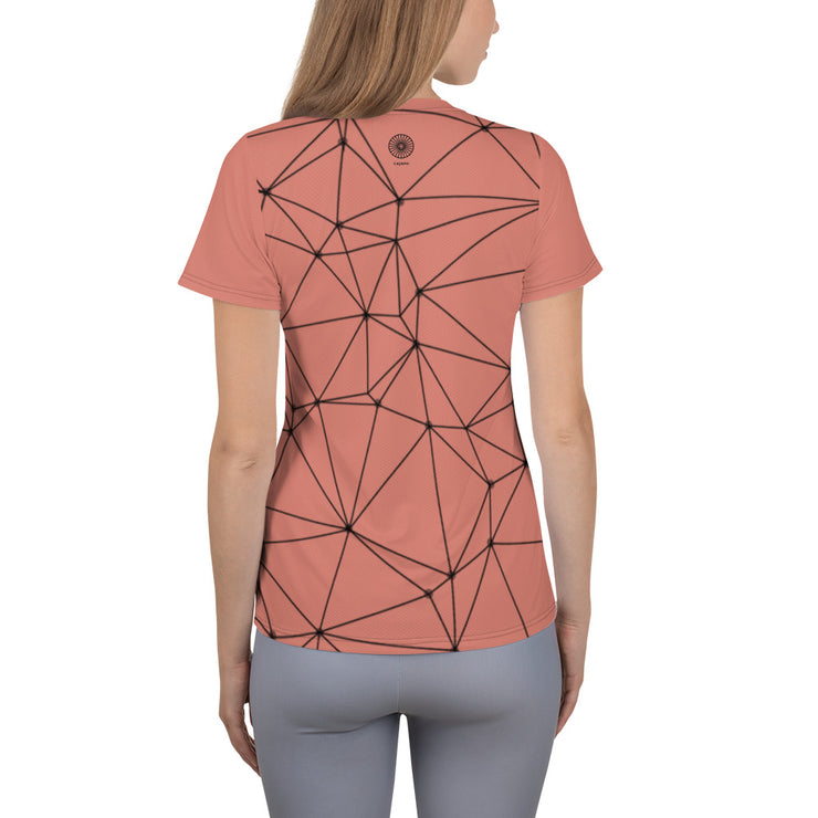 LSB Athletic T-shirt in Crabapple