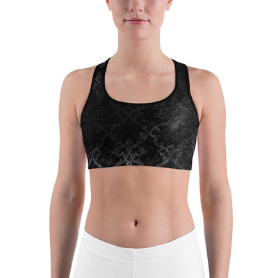 "Ghost Lady In My Attic, Calls Herself Marge" Fitness Bra