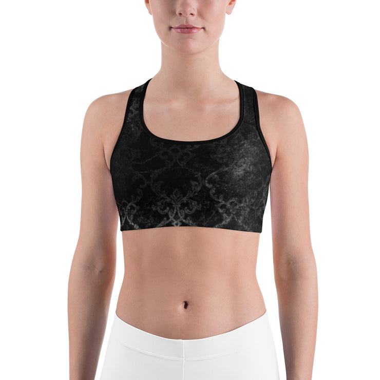 "Ghost Lady In My Attic, Calls Herself Marge" Fitness Bra